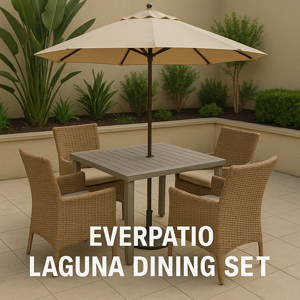 EverPatio Laguna Dining Set